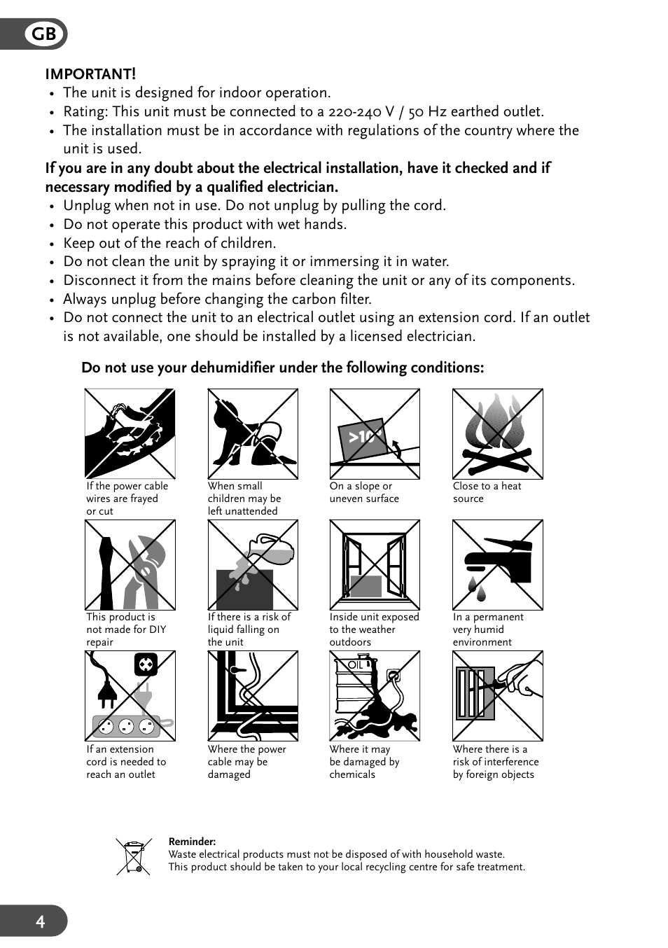 Amcor 25EH User Manual | Page 4 / 15