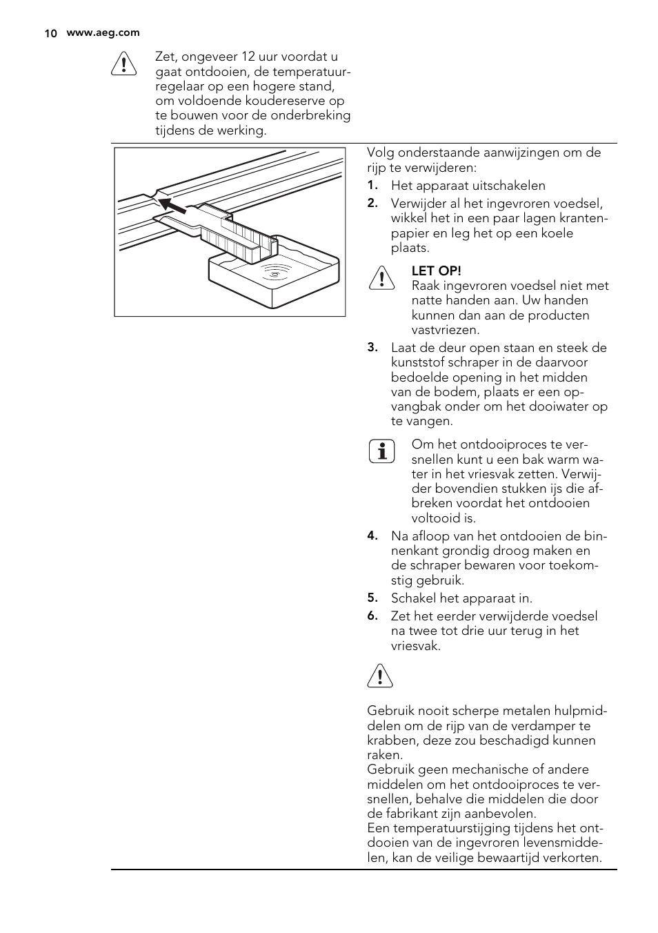 AEG A52010GNW0 User Manual | Page 10 / 72