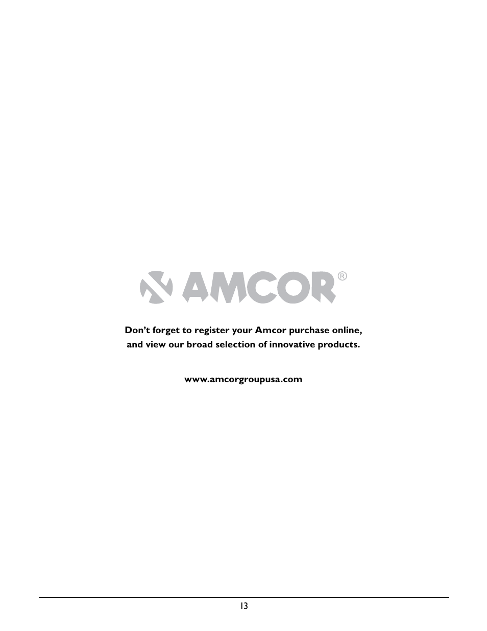 Amcor A12000EH User Manual | Page 15 / 32