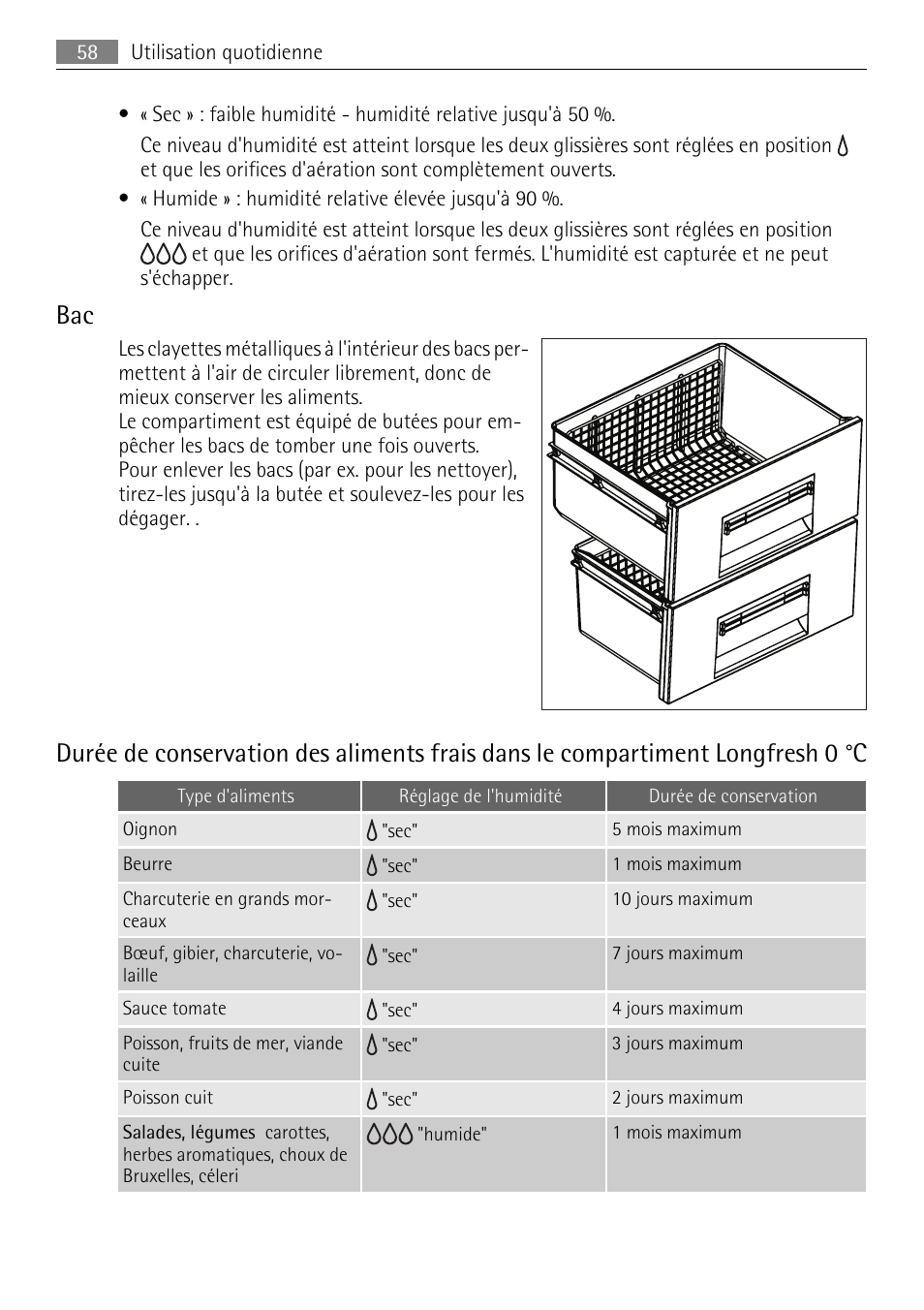 AEG SKZ81200F0 User Manual | Page 58 / 96