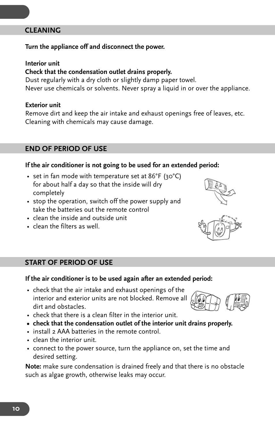 Amcor AHW 164 User Manual | Page 10 / 16