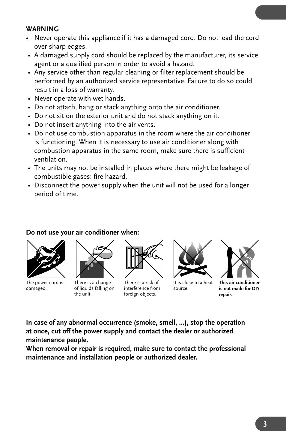 Amcor AHW 164 User Manual | Page 3 / 16