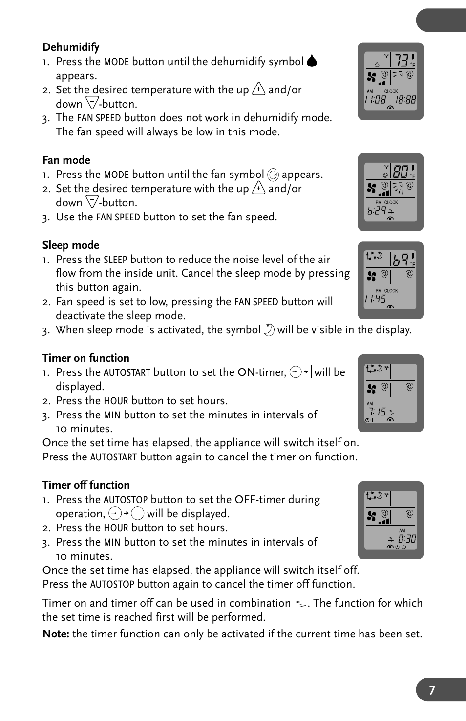 Amcor AHW 164 User Manual | Page 7 / 16