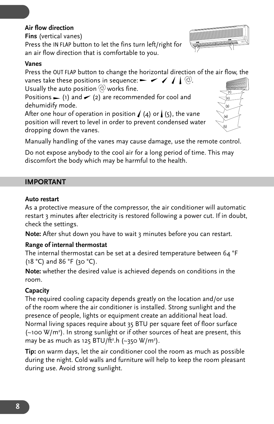 Amcor AHW 164 User Manual | Page 8 / 16
