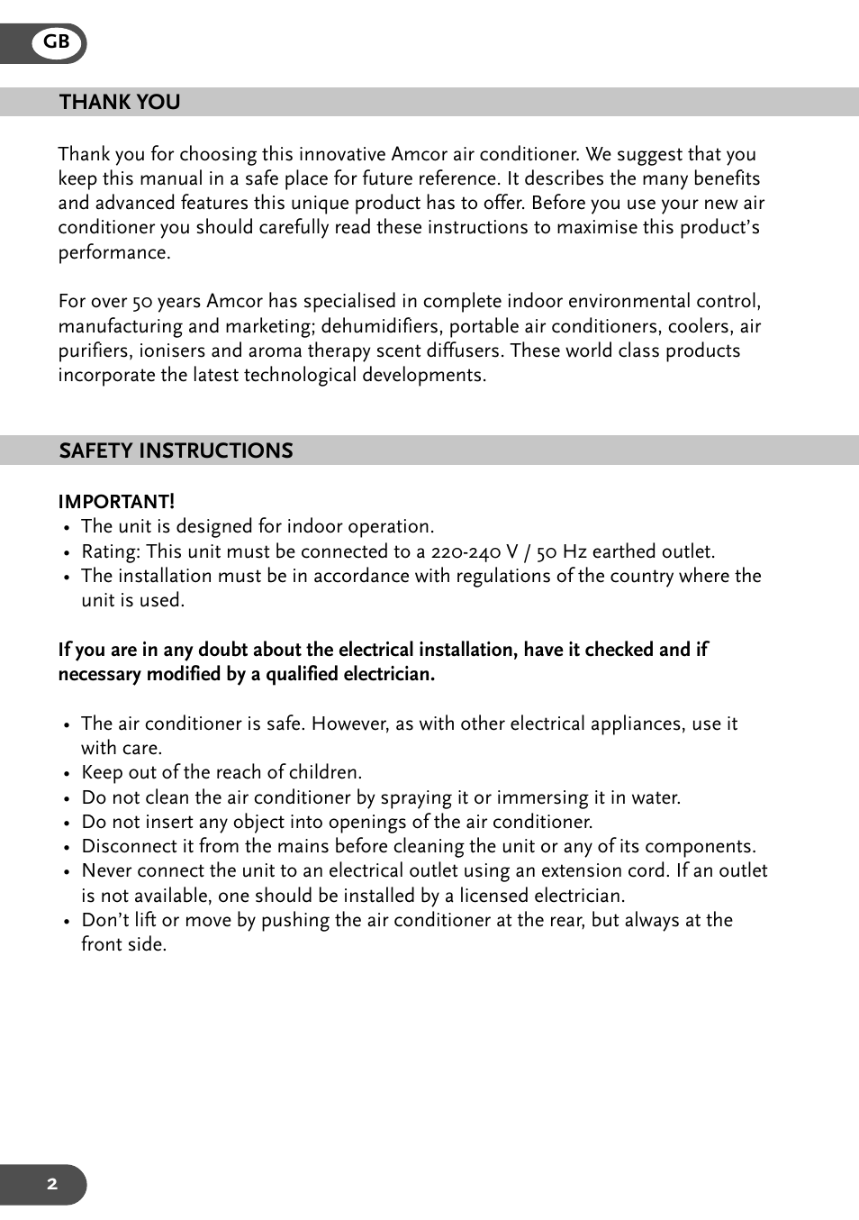 Amcor CPLM 15KE-B-410 User Manual | Page 2 / 15