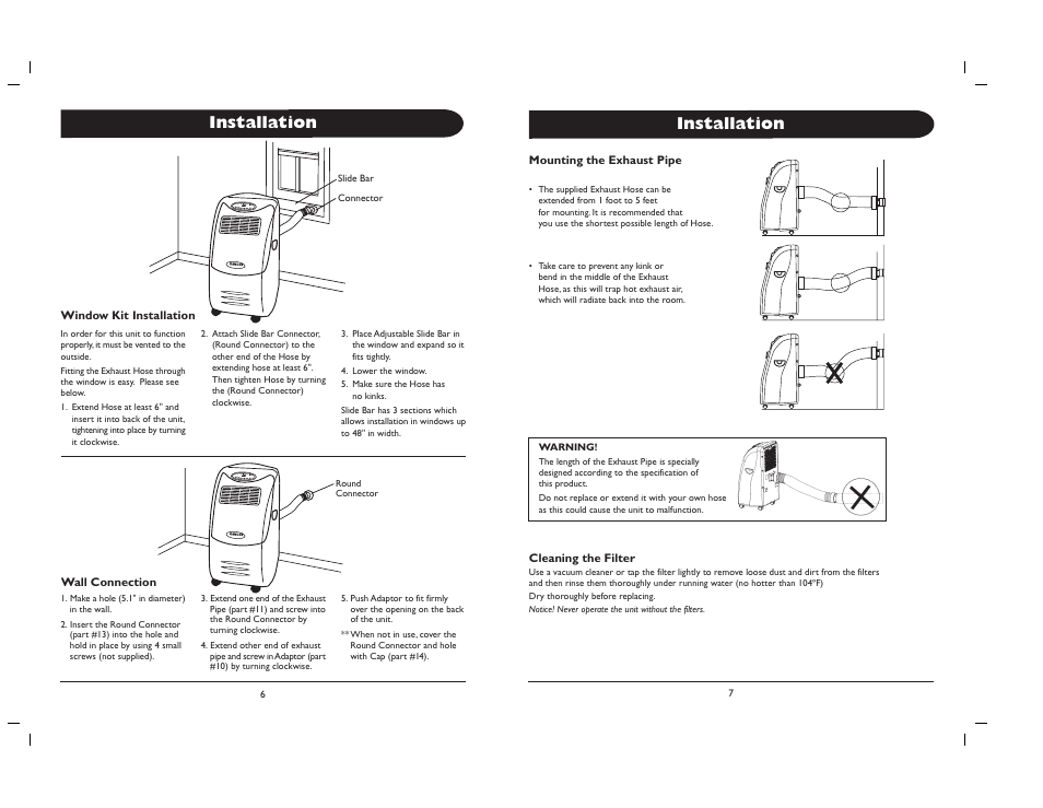 Installation | Amcor 000E AL-10 User Manual | Page 5 / 8