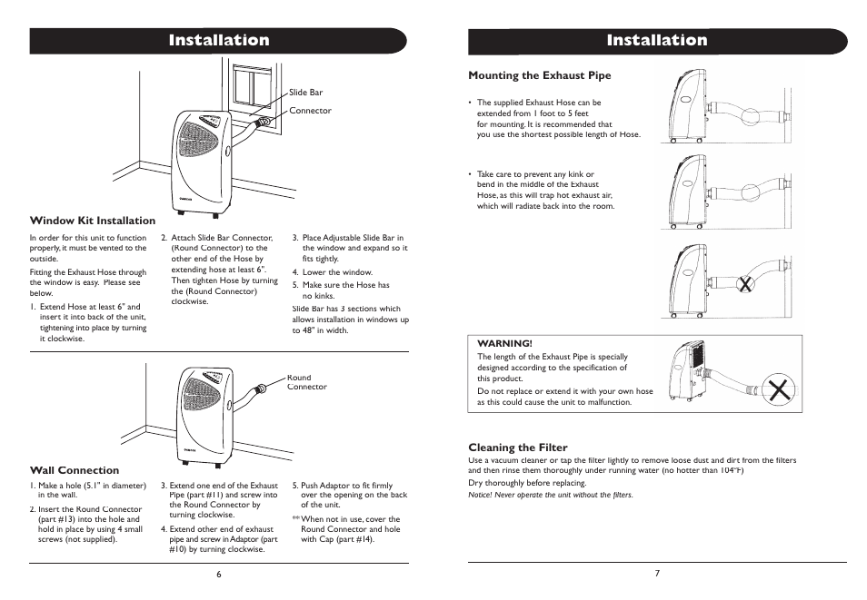 Installation | Amcor 000EH User Manual | Page 5 / 7