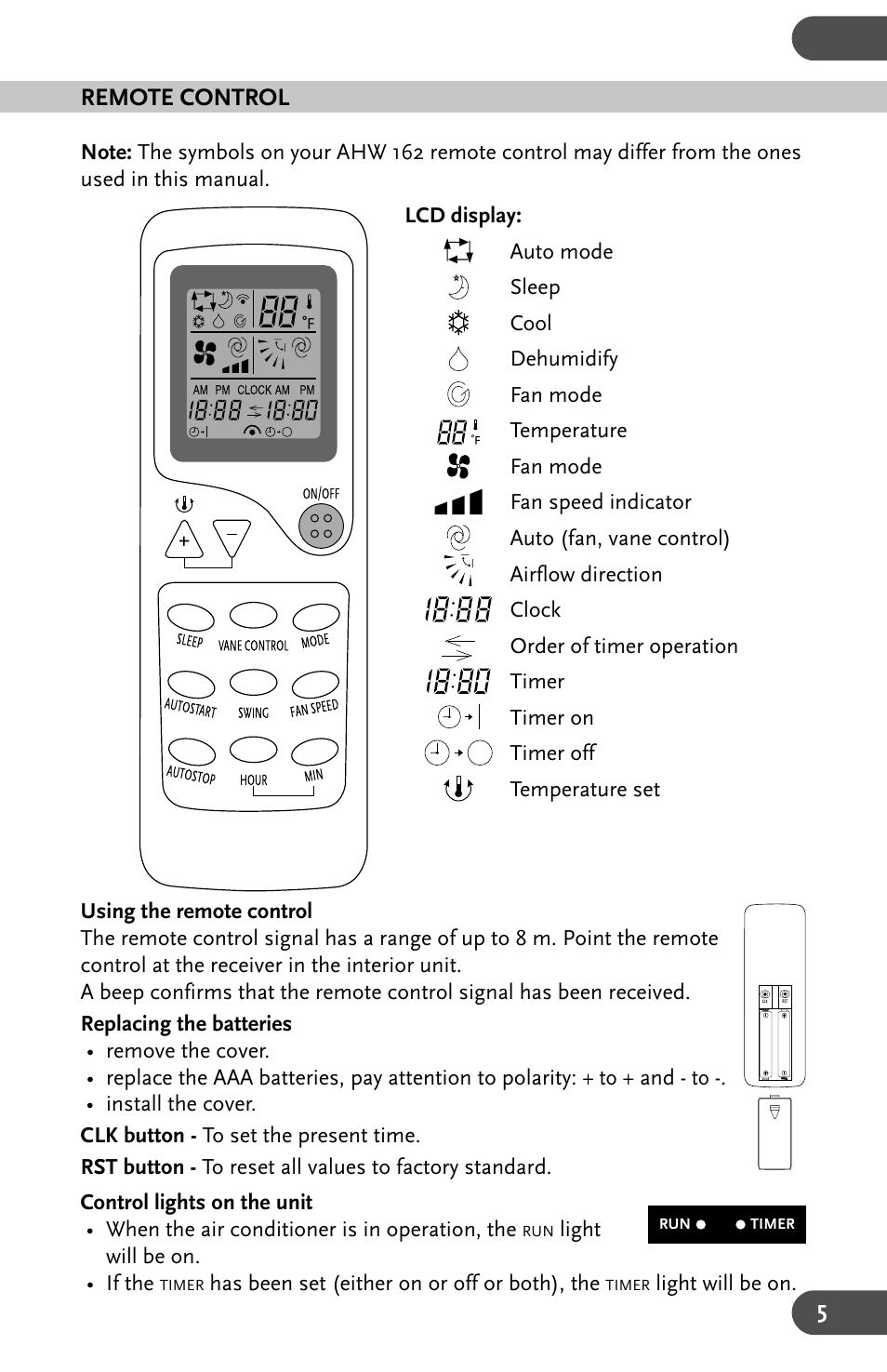Amcor AHW 162 User Manual | Page 5 / 16