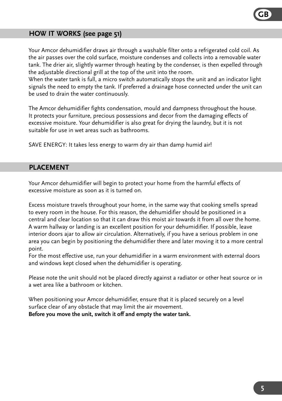 Amcor SD12 User Manual | Page 5 / 12
