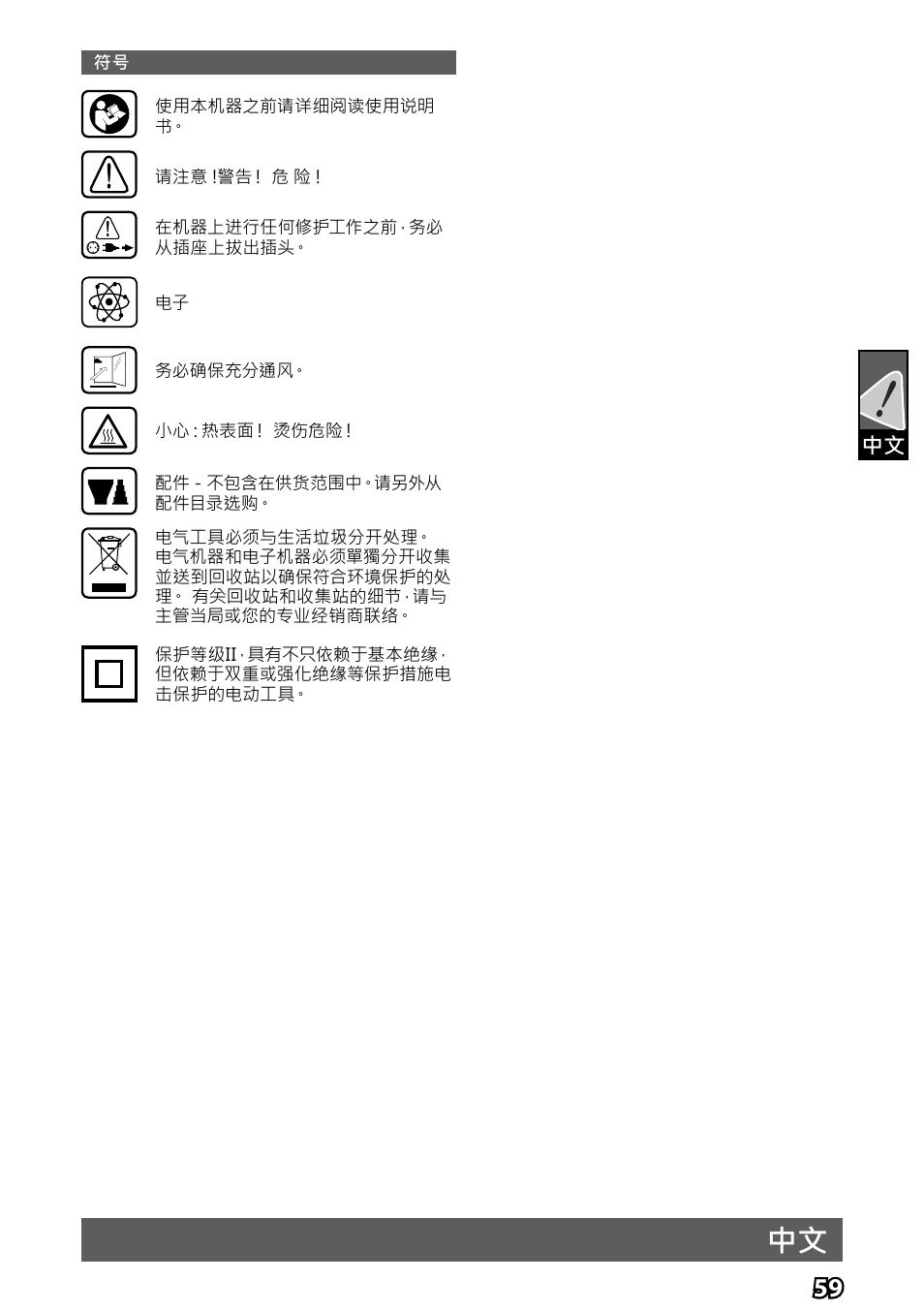 AEG HG 560 User Manual | Page 61 / 64