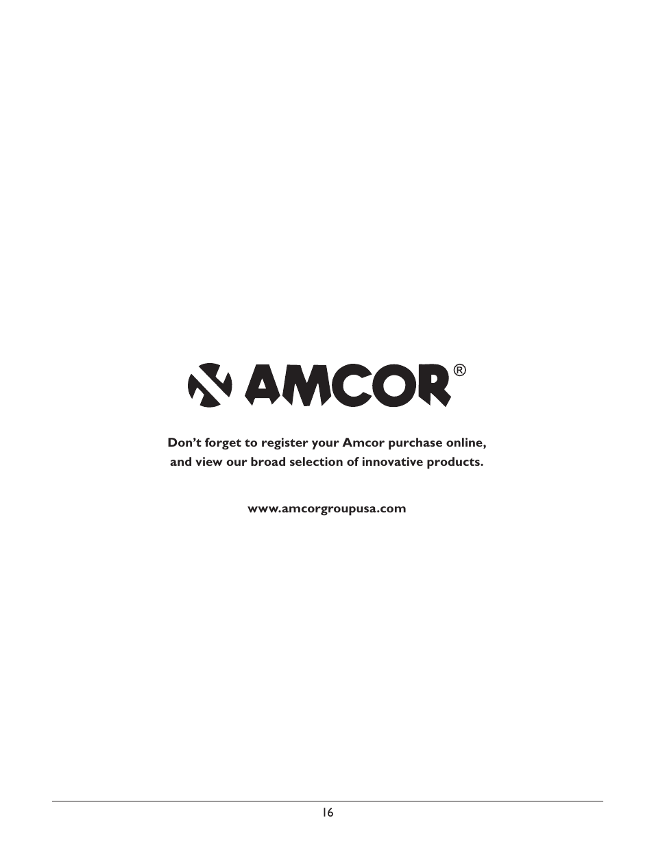 Amcor PCMB-12000E User Manual | Page 18 / 20