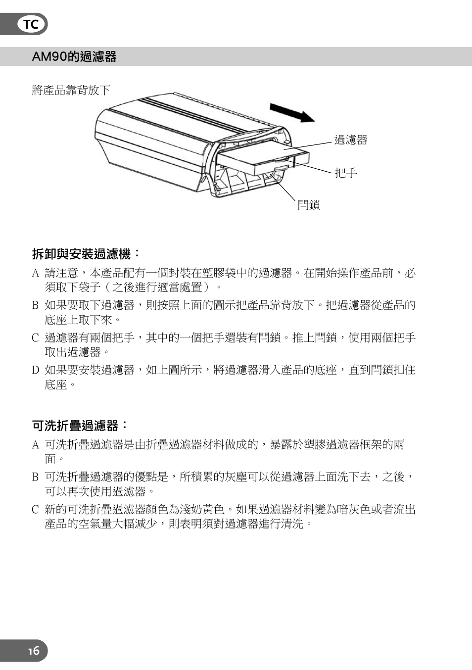 Amcor AM90 User Manual | Page 16 / 28