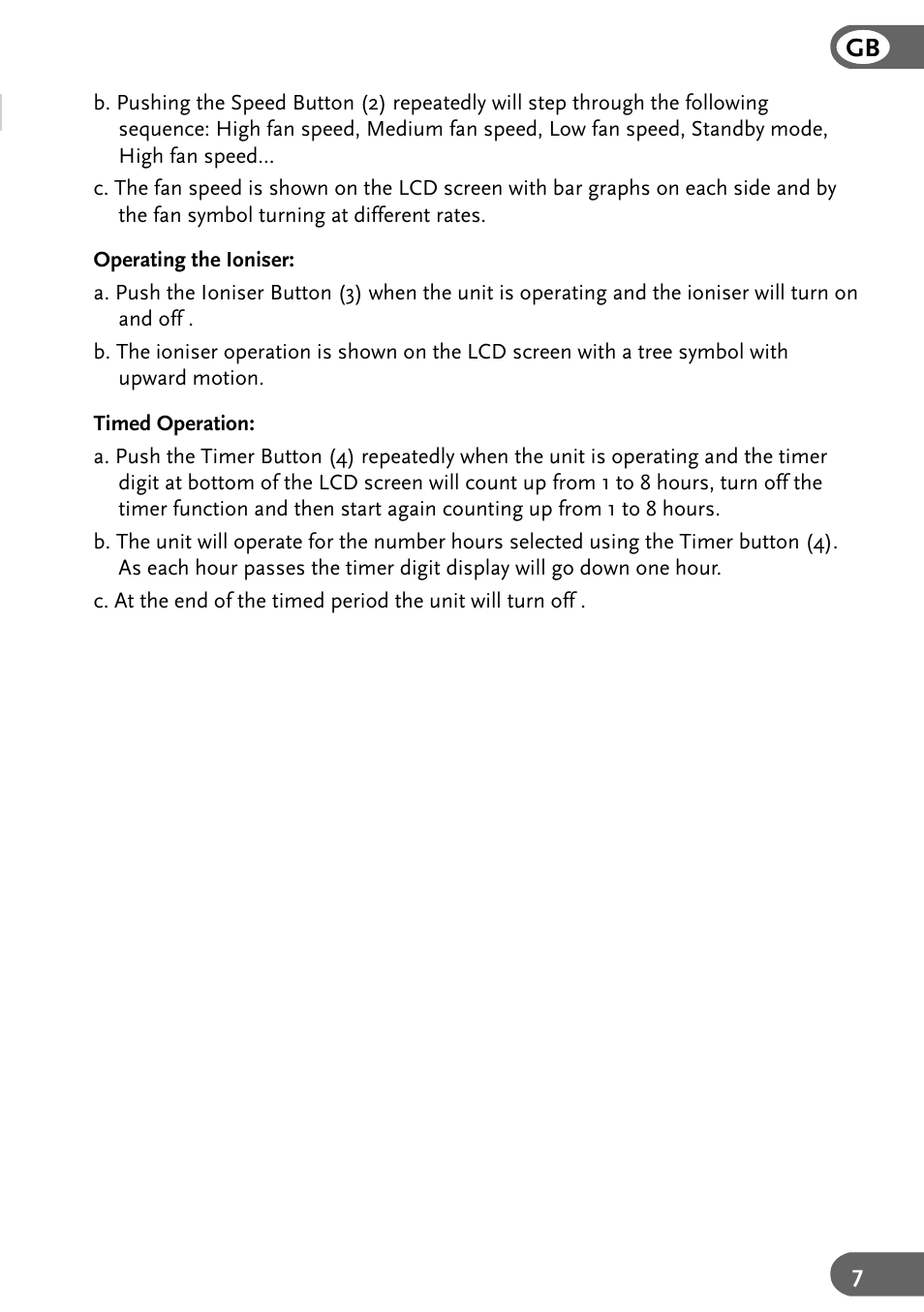 Amcor AM90 User Manual | Page 7 / 28