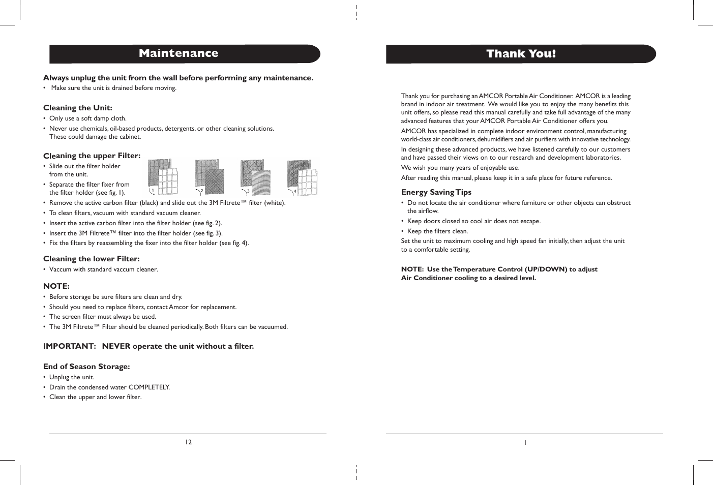Amcor CPLMB 14000E User Manual | Page 3 / 8
