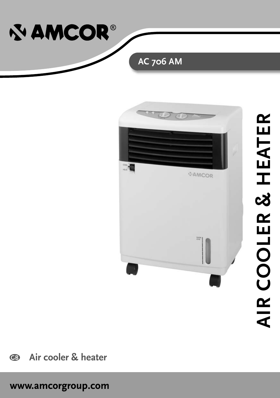 Amcor Air Cooler & Heater AC 706 AM User Manual | 7 pages