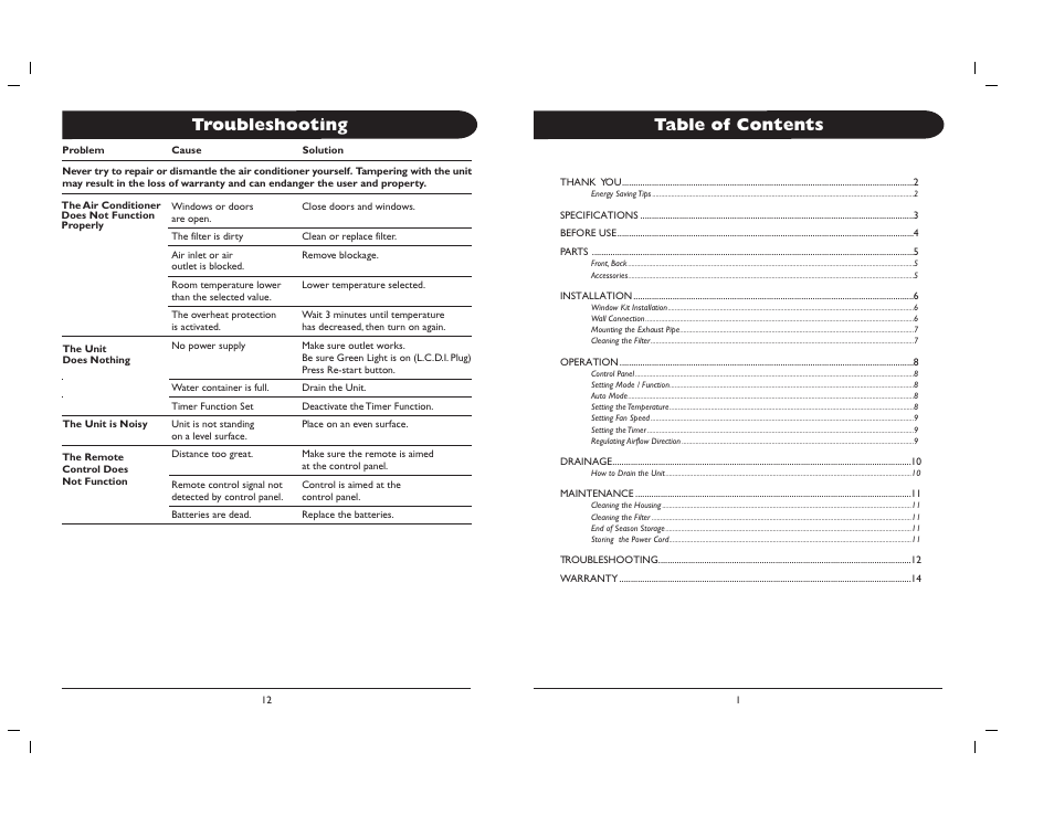 Amcor AL-10 User Manual | Page 2 / 8