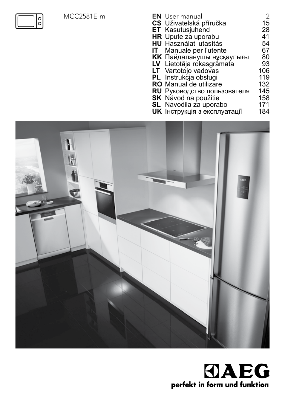 AEG MC2664E-M User Manual | 200 pages