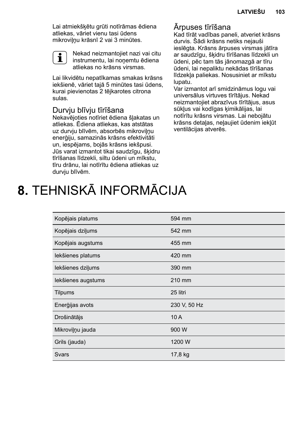 AEG MC2664E-M User Manual | Page 103 / 200