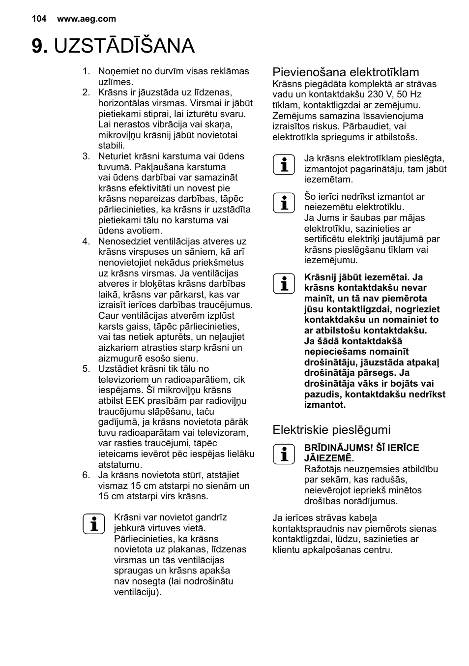 AEG MC2664E-M User Manual | Page 104 / 200