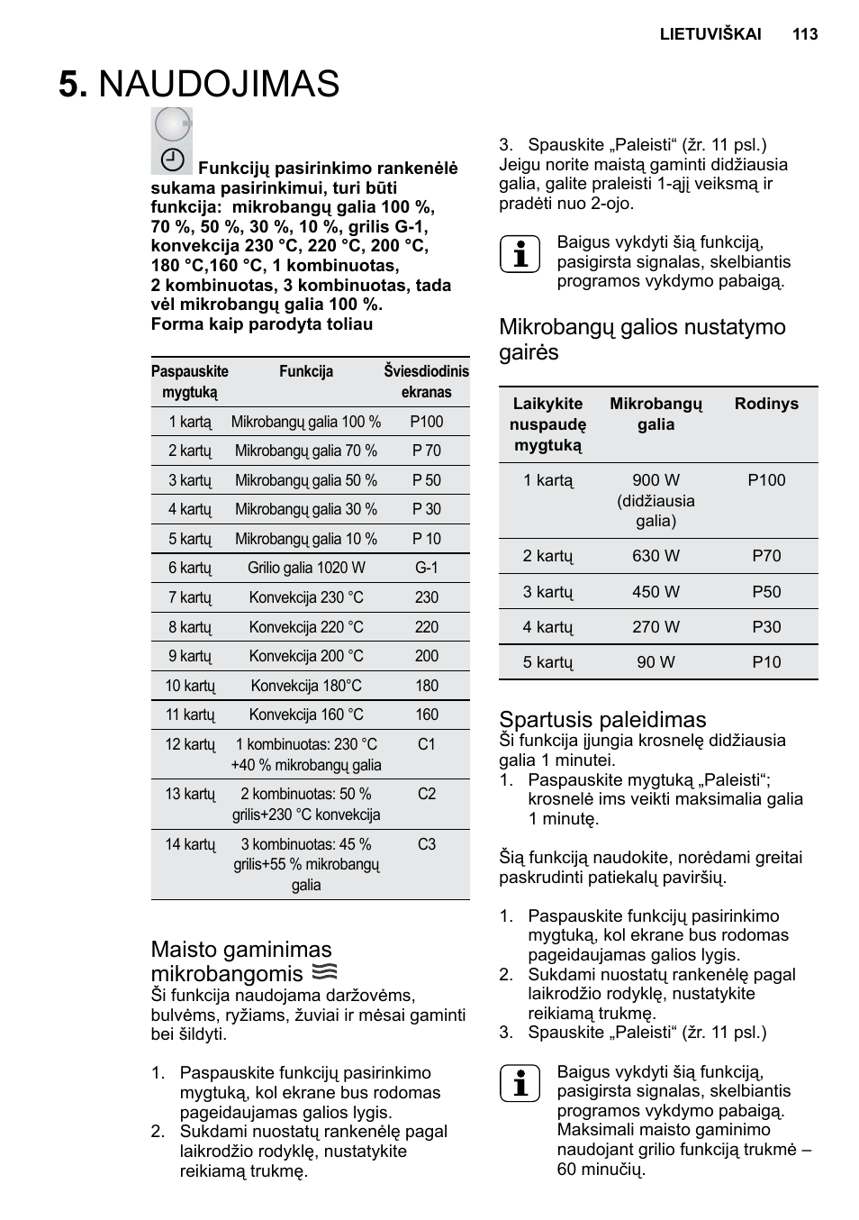 AEG MC2664E-M User Manual | Page 113 / 200