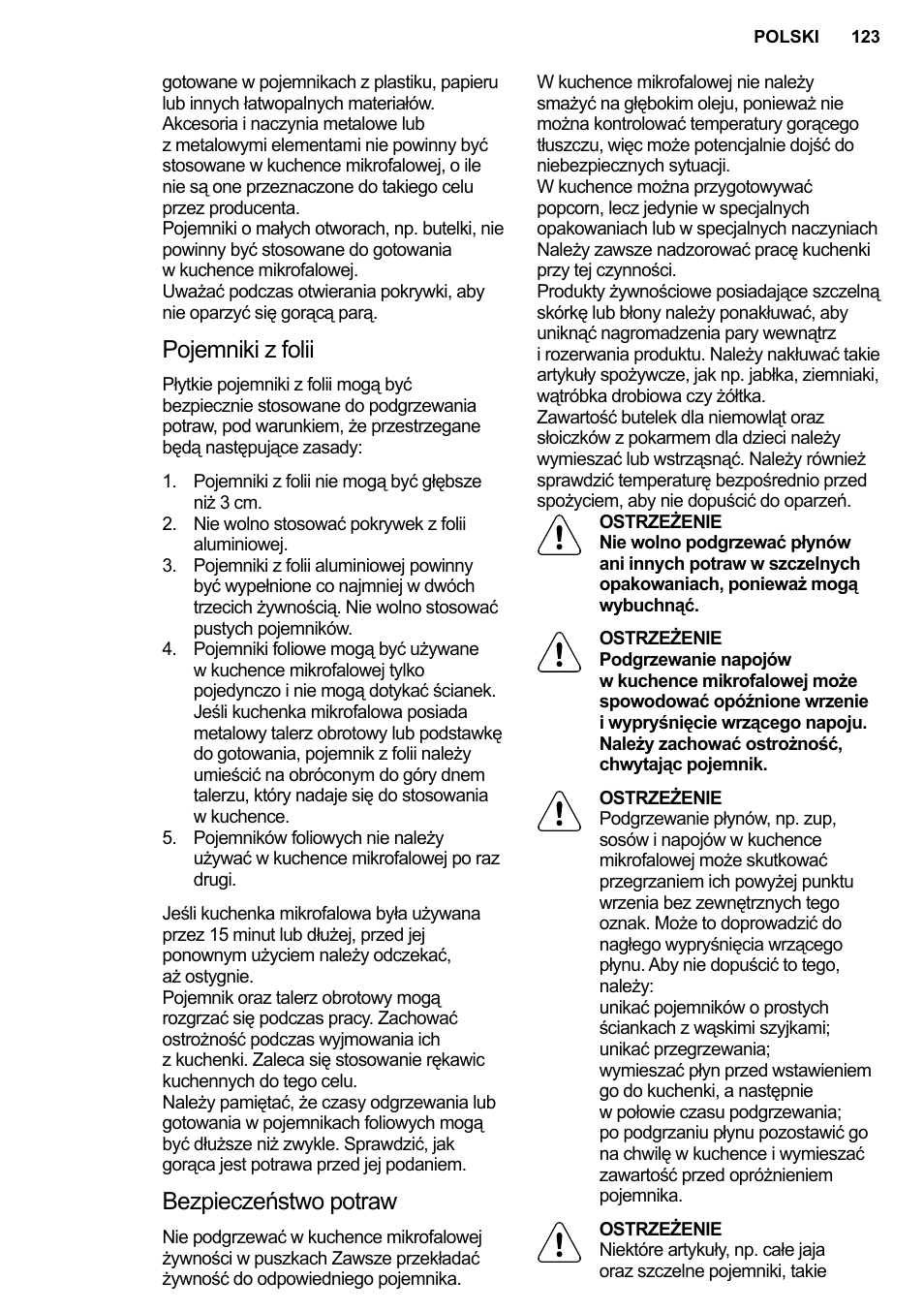AEG MC2664E-M User Manual | Page 123 / 200