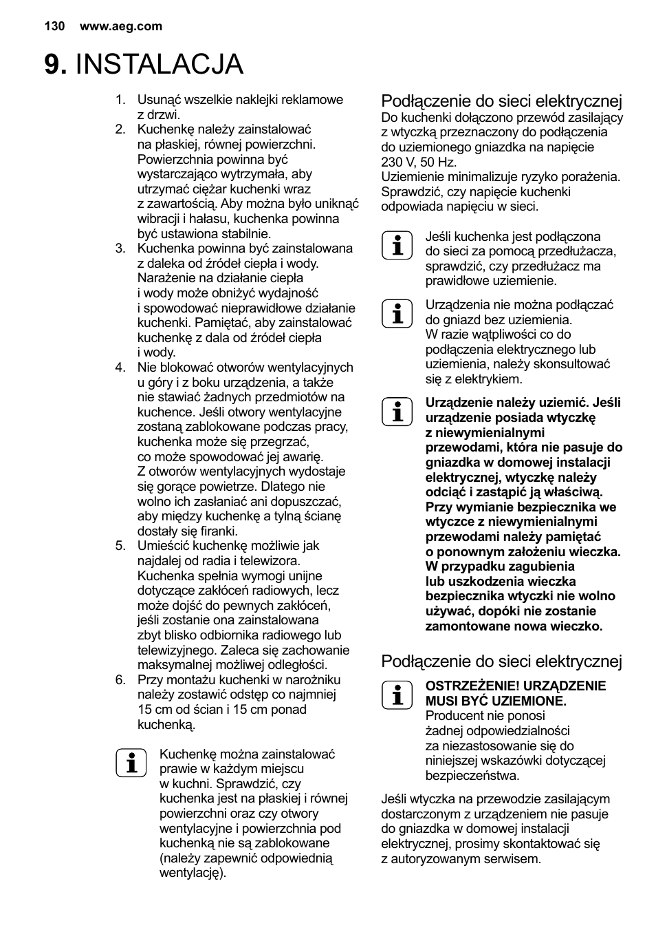 AEG MC2664E-M User Manual | Page 130 / 200