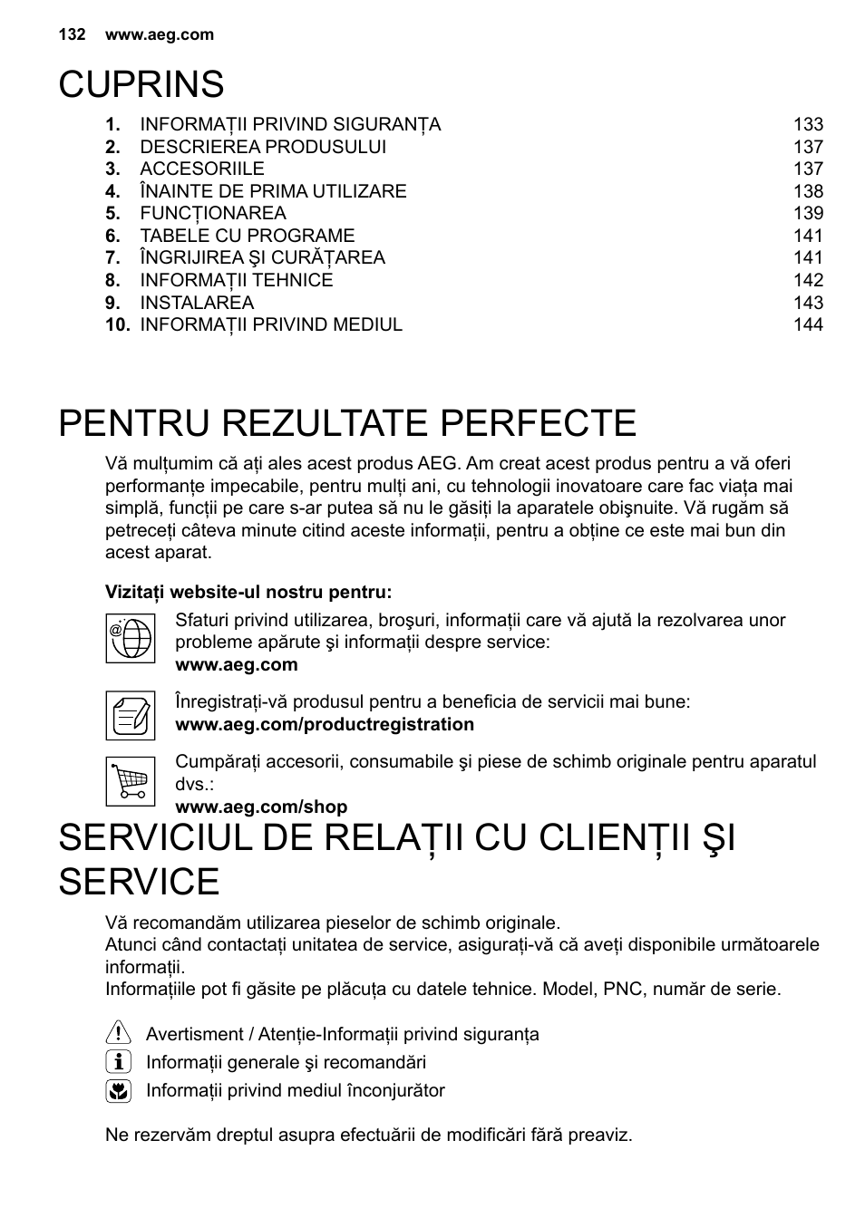 AEG MC2664E-M User Manual | Page 132 / 200