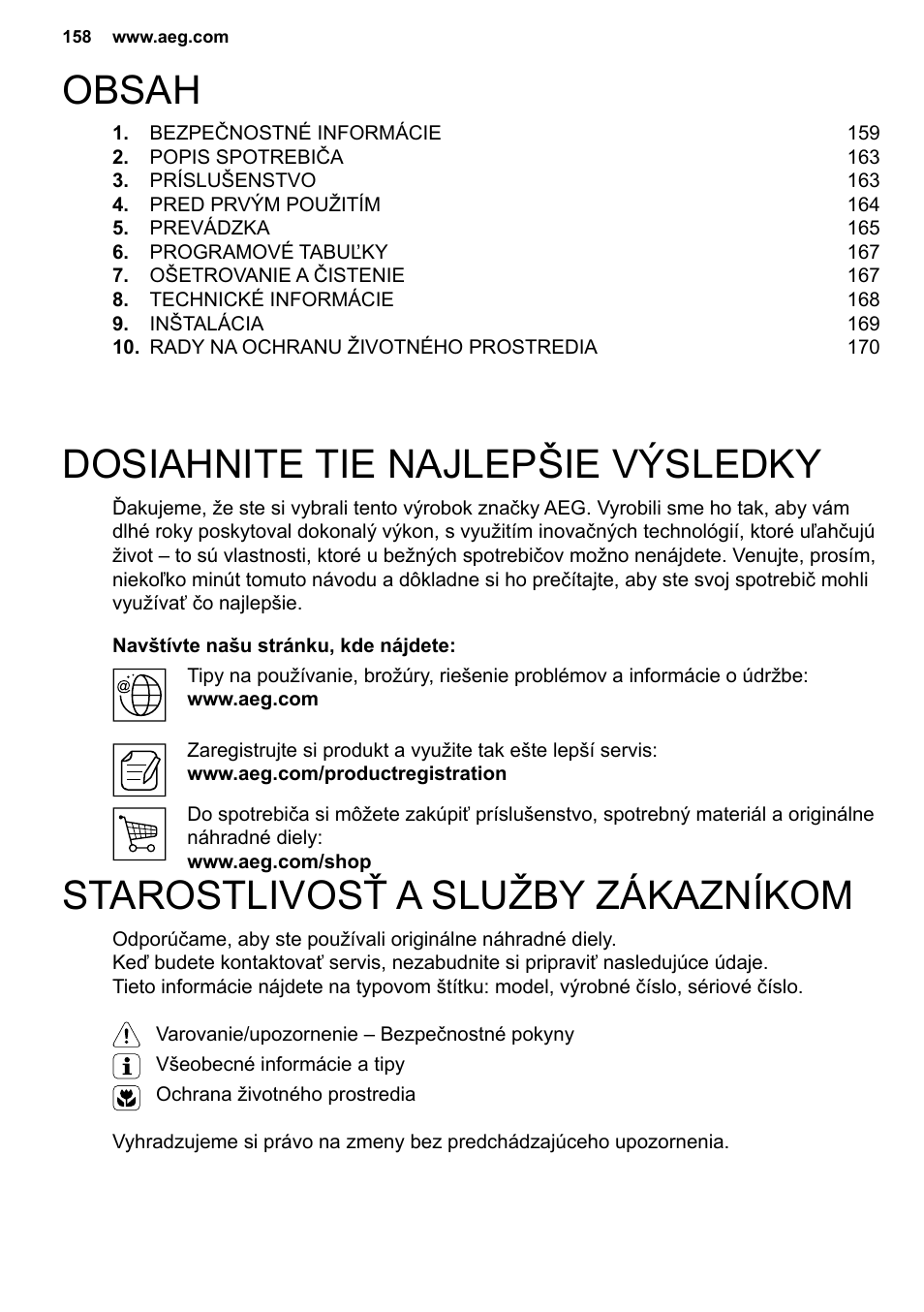 AEG MC2664E-M User Manual | Page 158 / 200