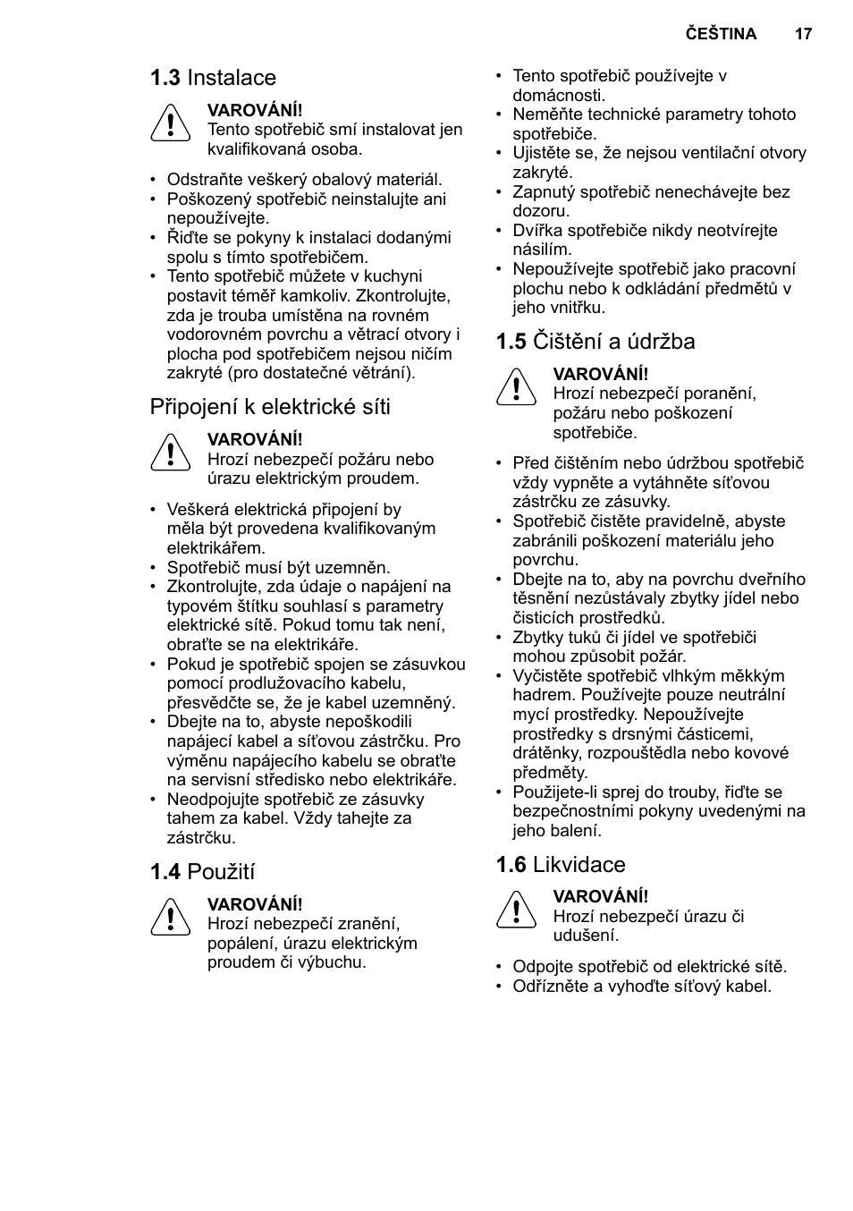 AEG MC2664E-M User Manual | Page 17 / 200