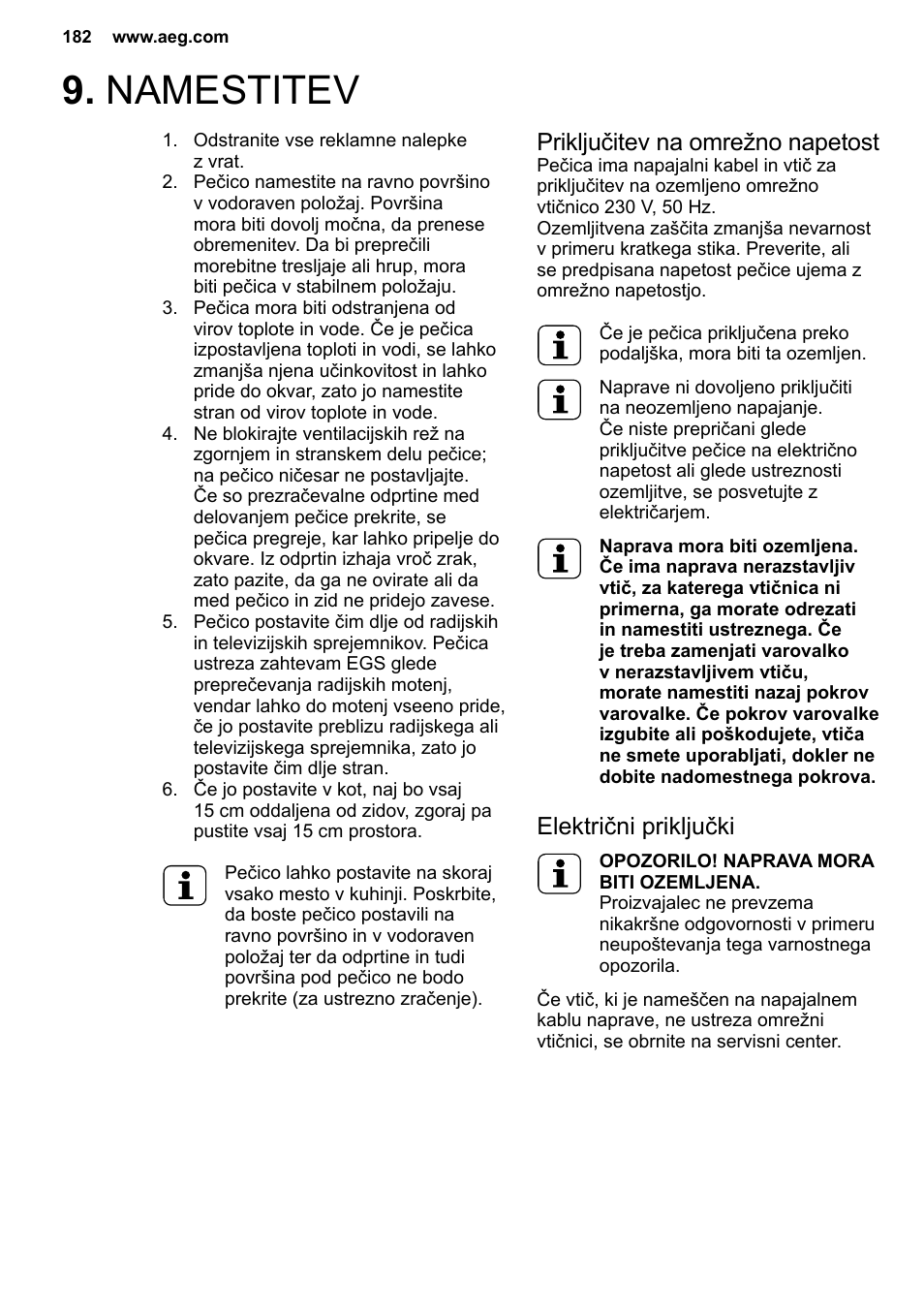 AEG MC2664E-M User Manual | Page 182 / 200