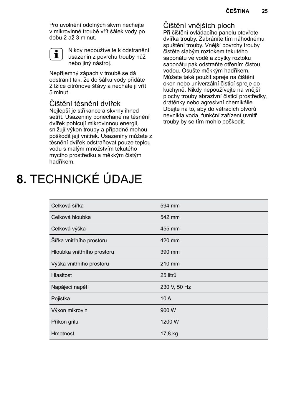 AEG MC2664E-M User Manual | Page 25 / 200