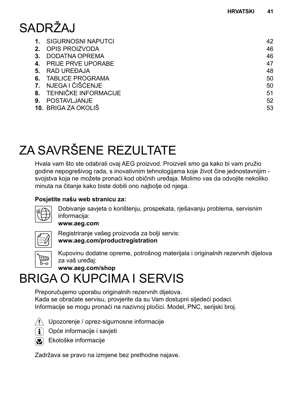 AEG MC2664E-M User Manual | Page 41 / 200