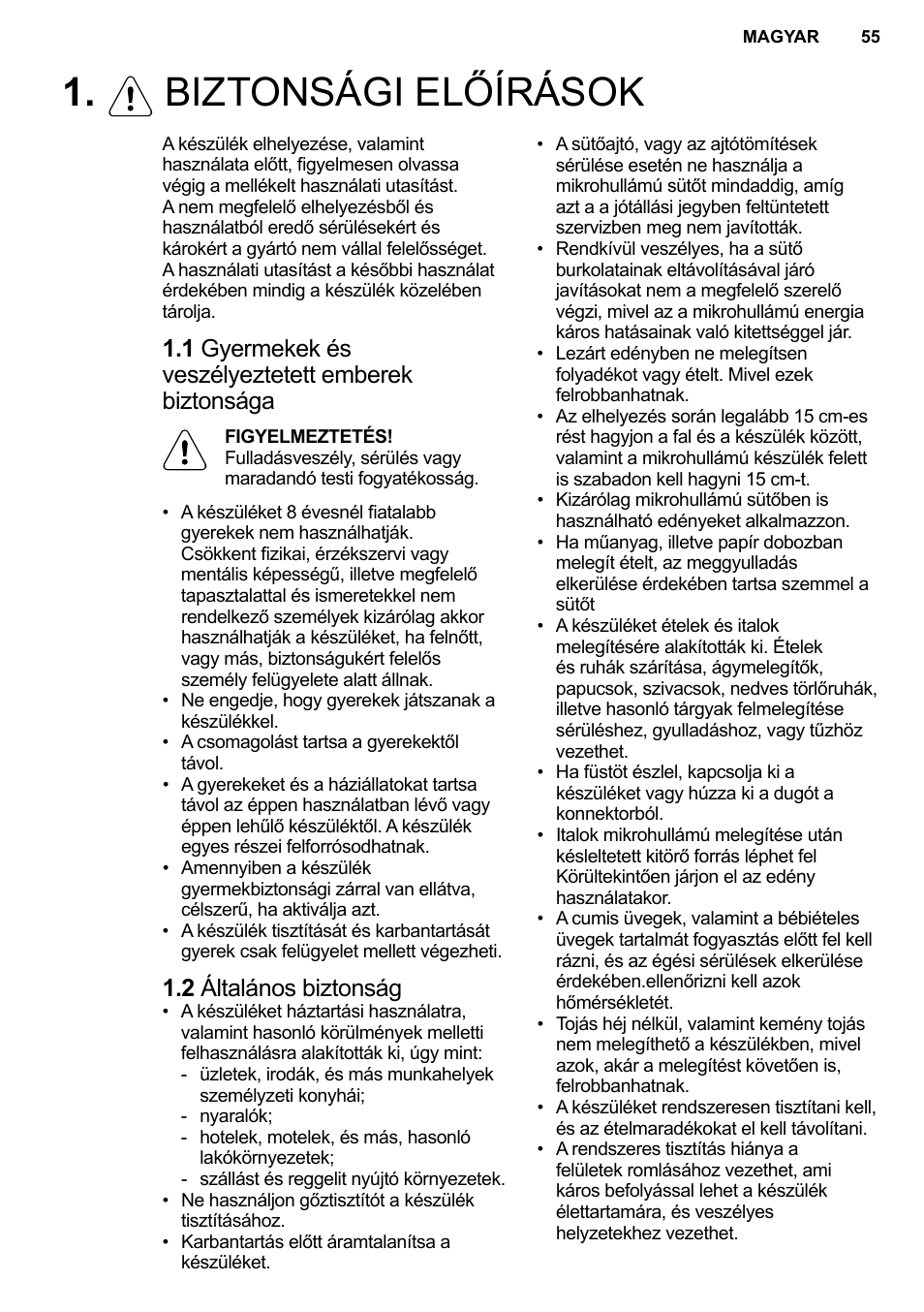 AEG MC2664E-M User Manual | Page 55 / 200