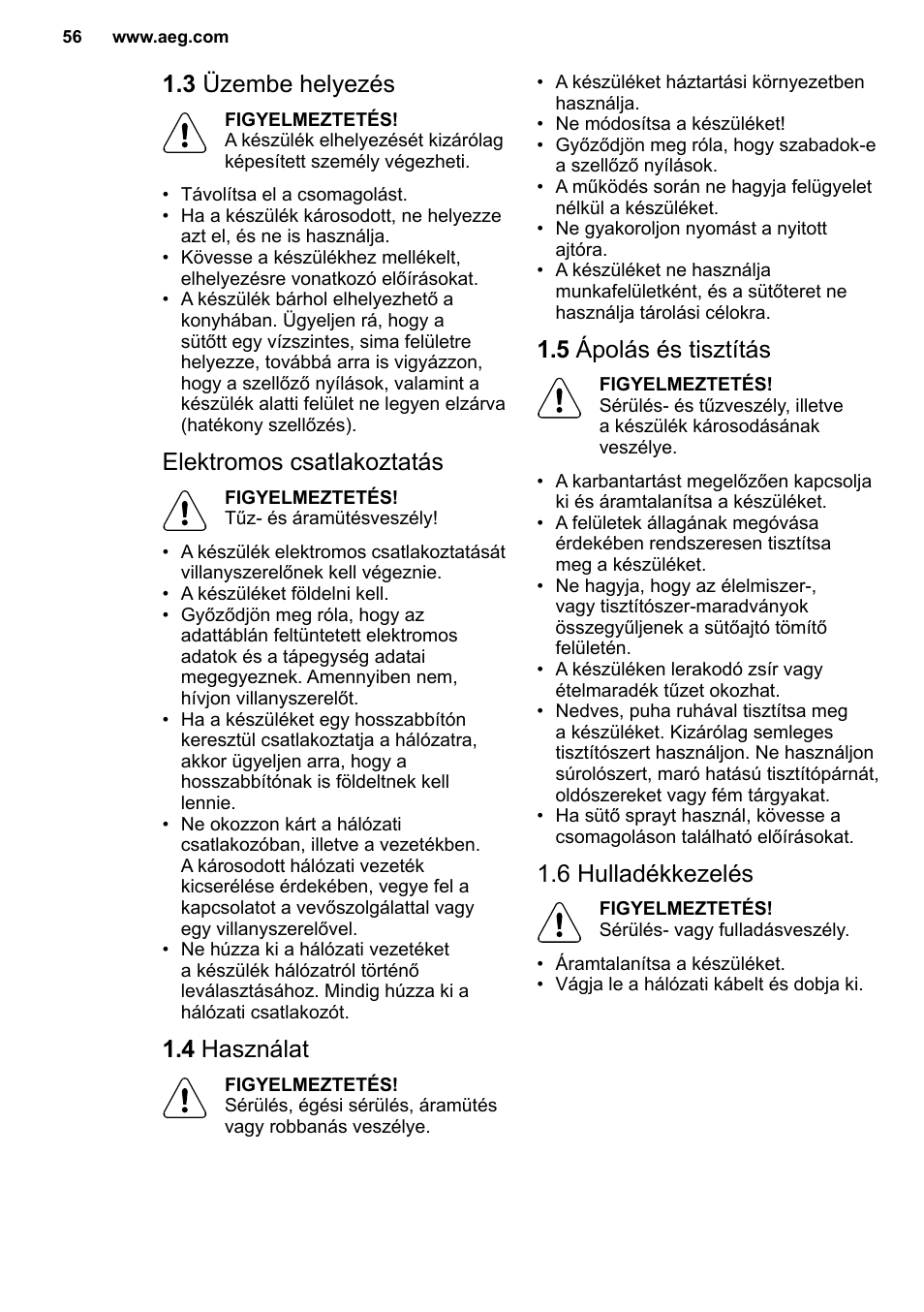 AEG MC2664E-M User Manual | Page 56 / 200