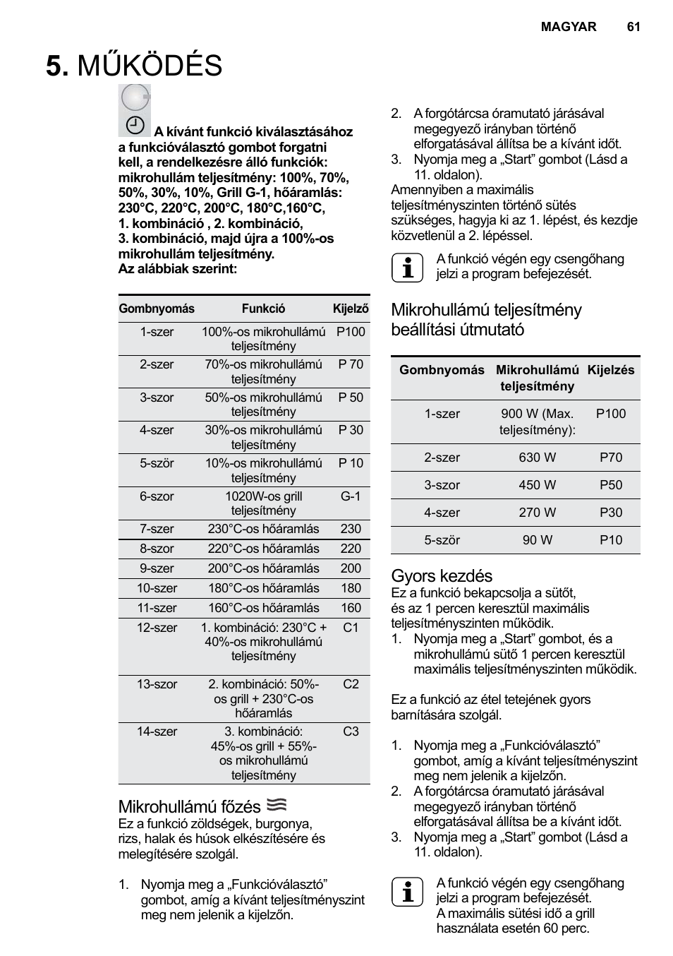 AEG MC2664E-M User Manual | Page 61 / 200