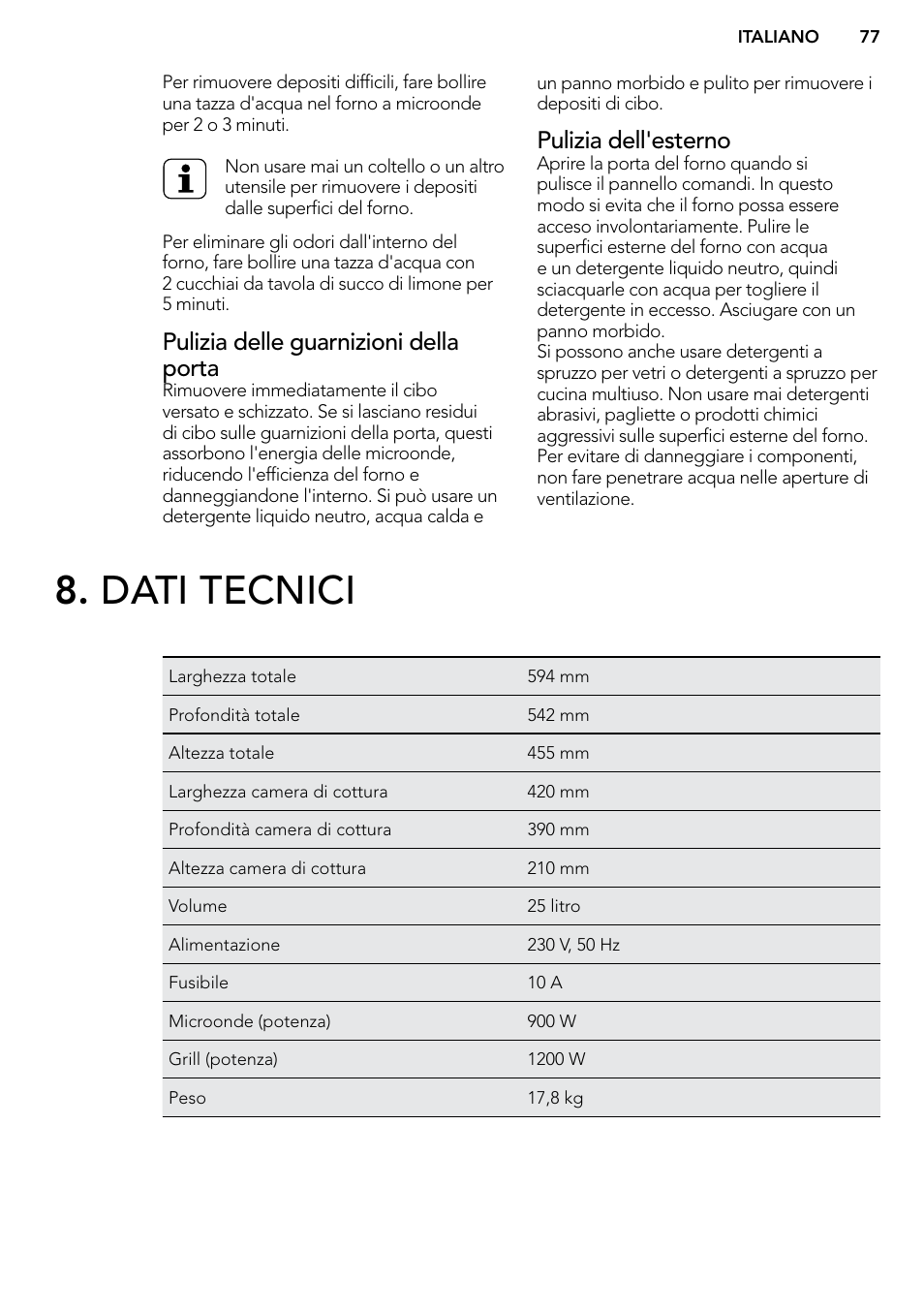 AEG MC2664E-M User Manual | Page 77 / 200