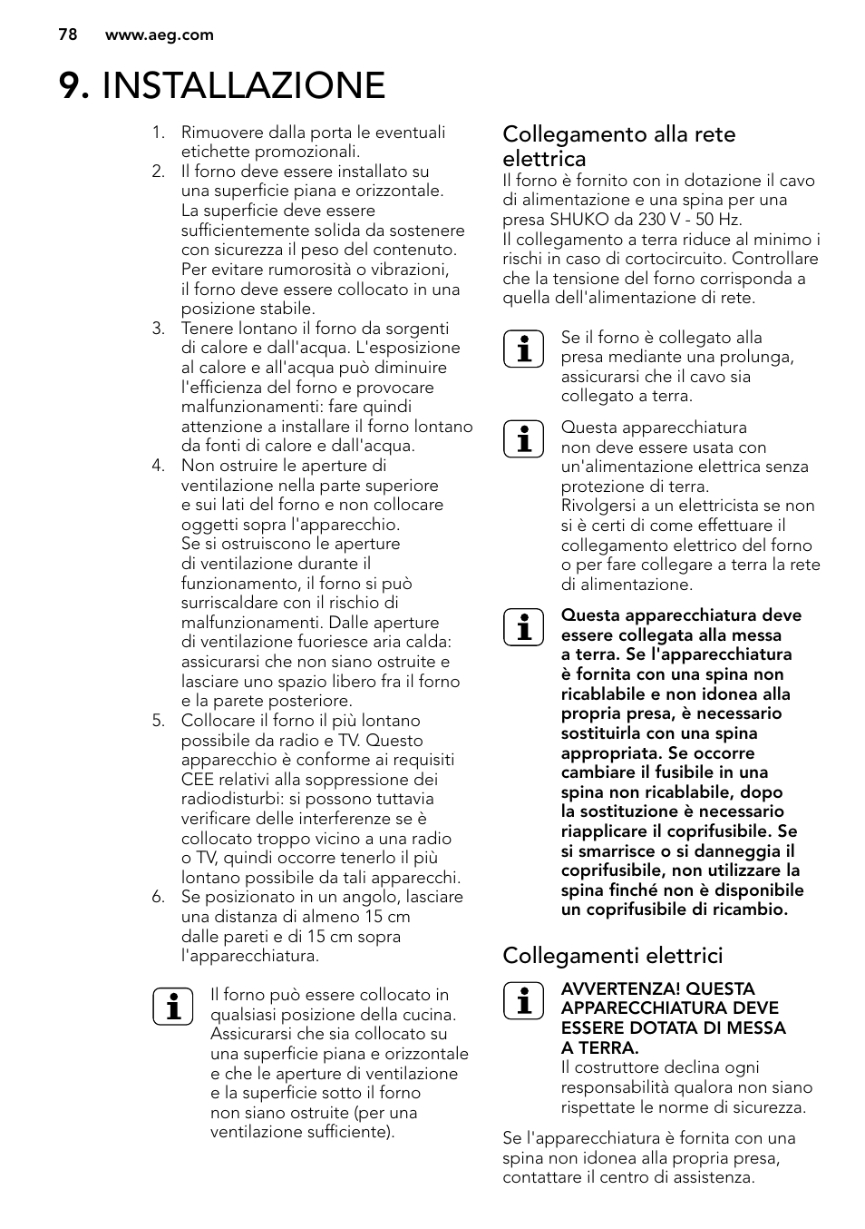 AEG MC2664E-M User Manual | Page 78 / 200