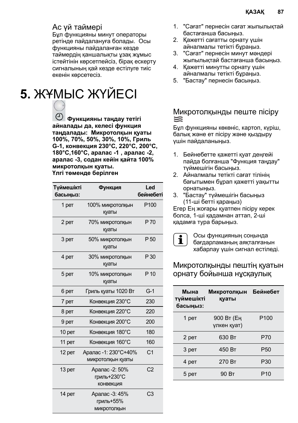 AEG MC2664E-M User Manual | Page 87 / 200