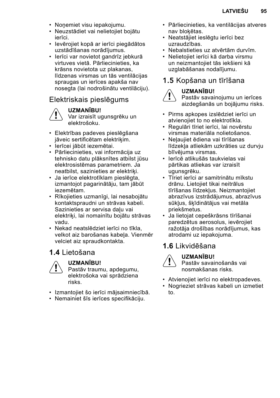 AEG MC2664E-M User Manual | Page 95 / 200