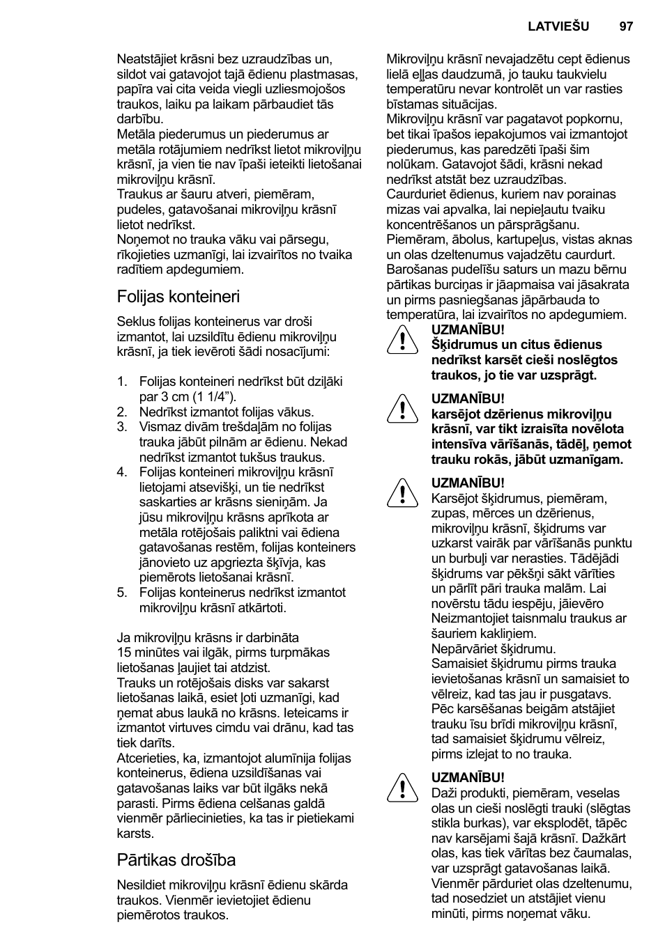 AEG MC2664E-M User Manual | Page 97 / 200