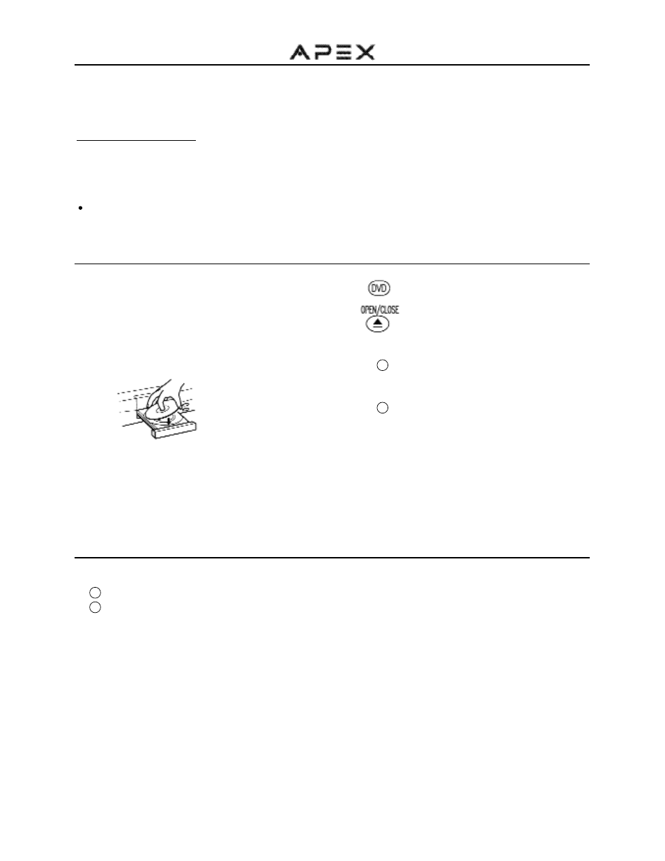 Dvd functions (continued), Playing back a disc | Apex Digital GT2015DV User Manual | Page 27 / 44