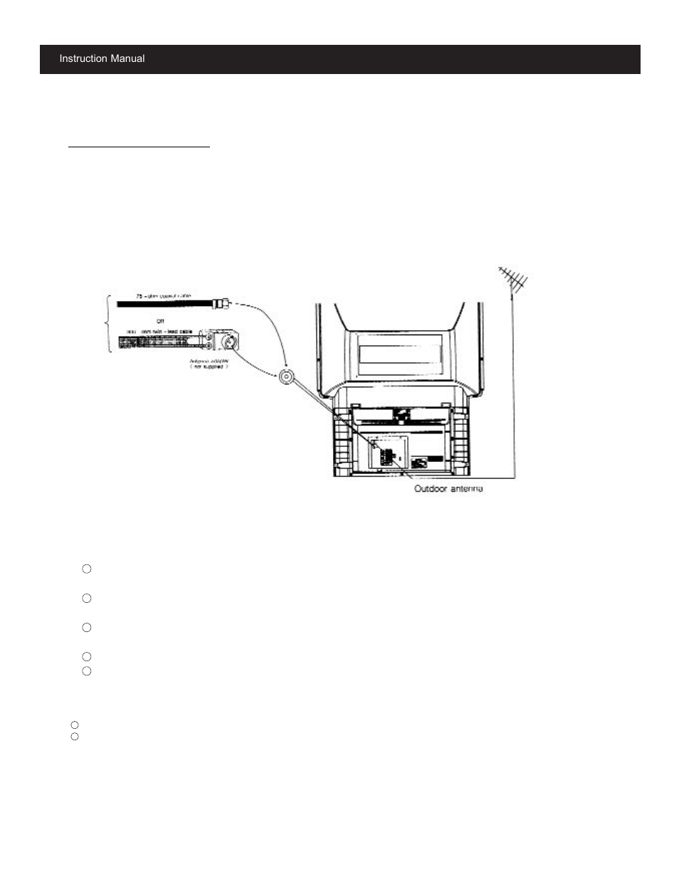 Installation (continued) | Apex Digital CoIor TV User Manual | Page 13 / 35