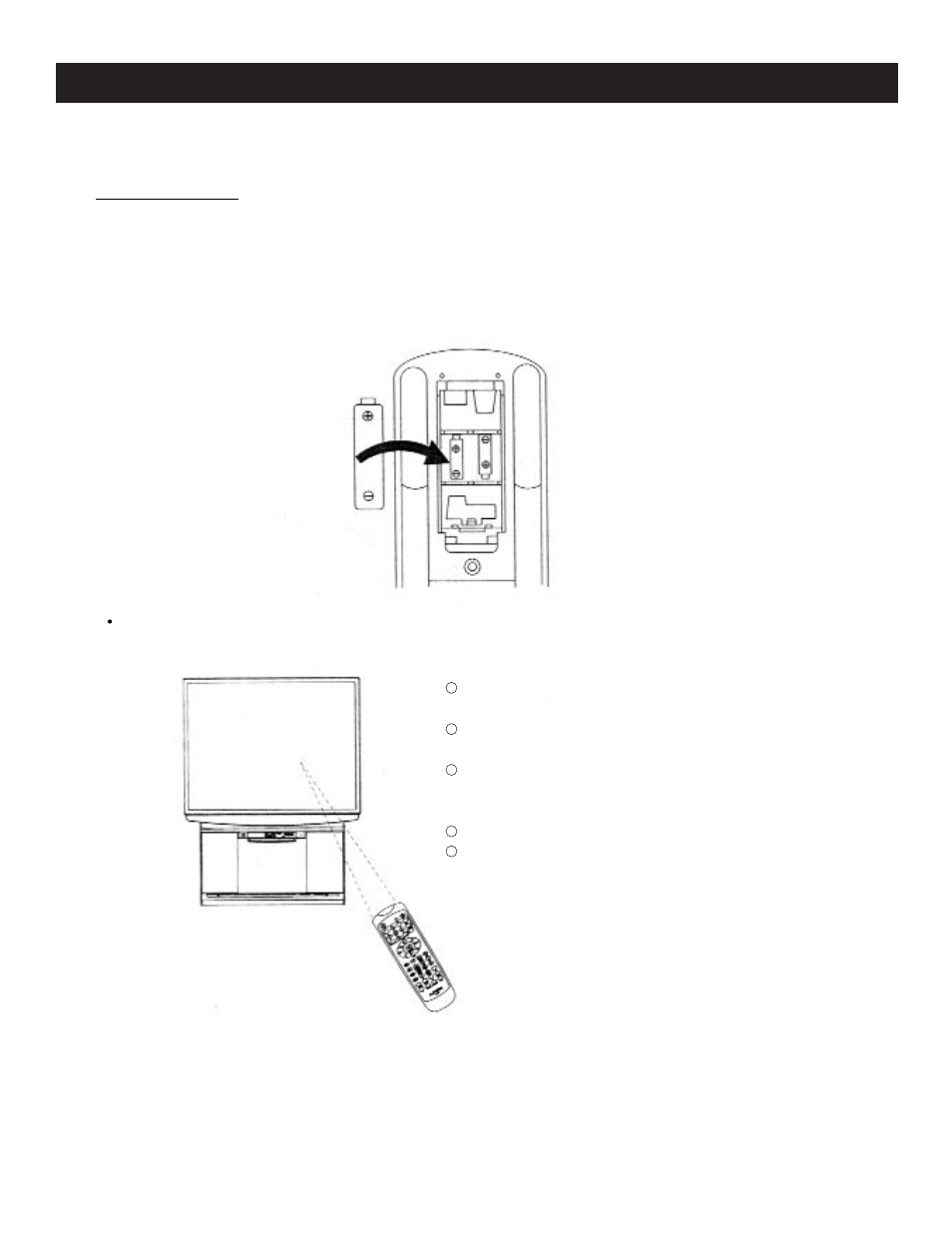 Installation (continued), Remote batteries | Apex Digital CoIor TV User Manual | Page 14 / 35