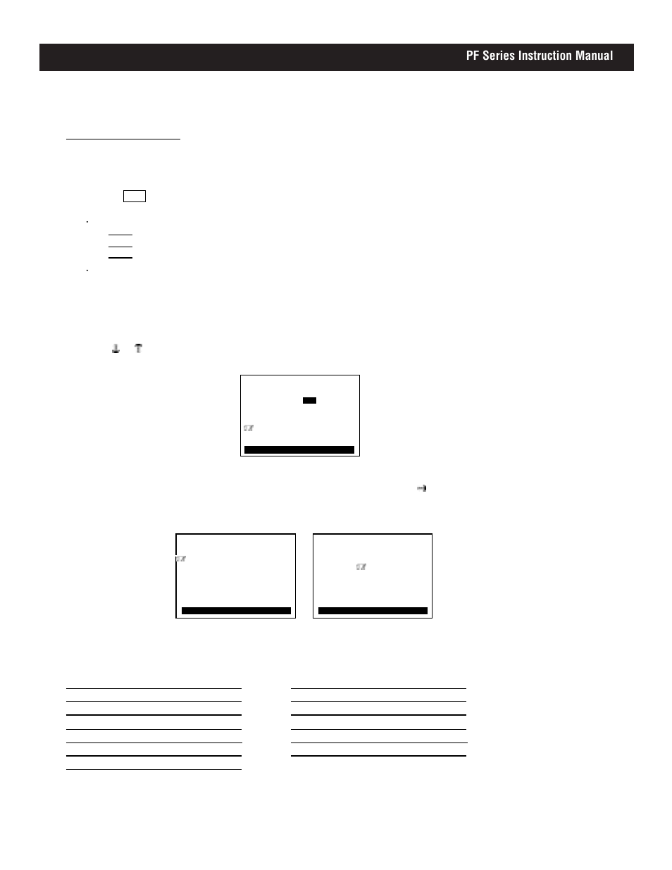 Basic functions, Function selection, Pf series instruction manual | Continued) | Apex Digital PF2725 User Manual | Page 17 / 32