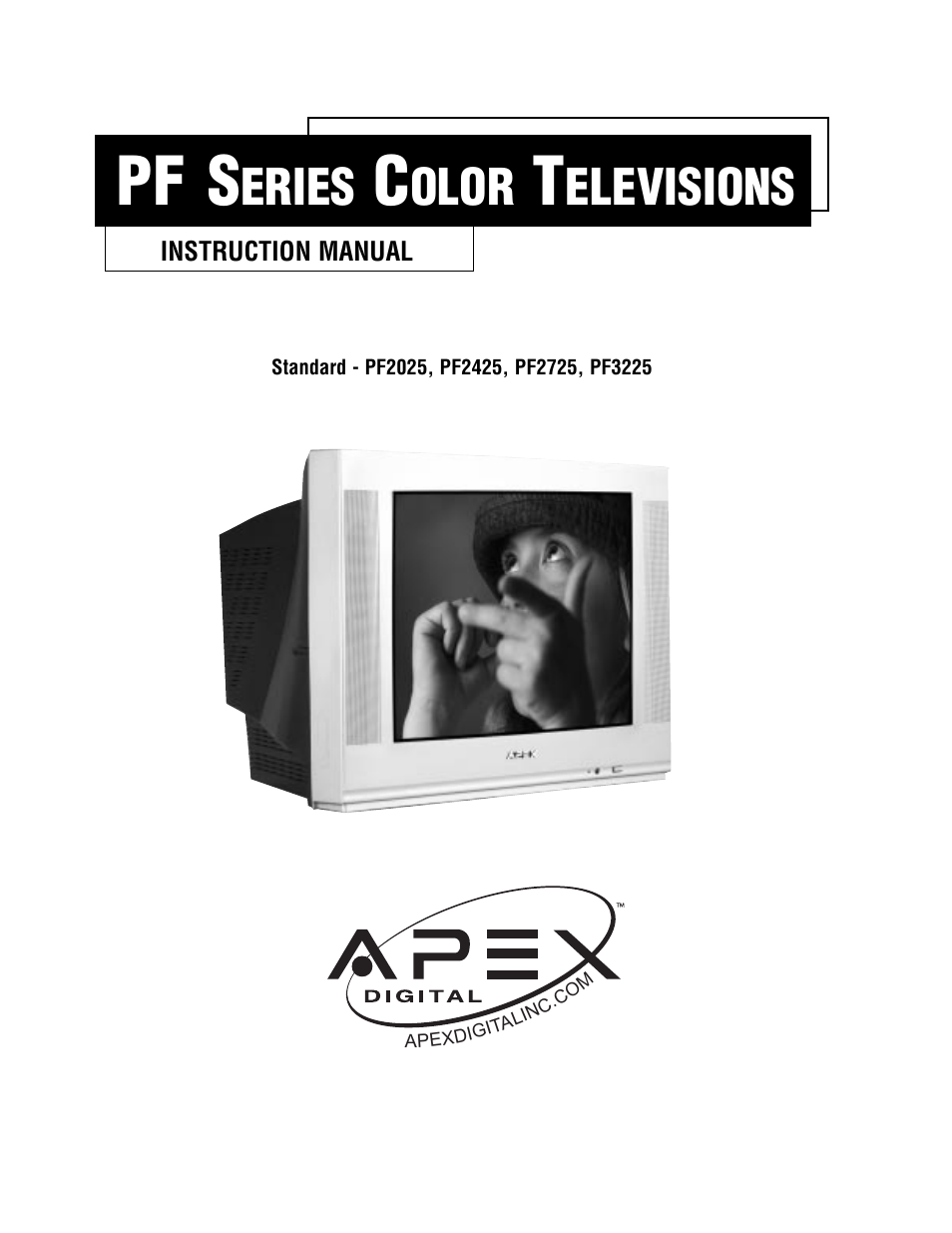 Pf s, Eries, Olor | Elevisions | Apex Digital PF2725 User Manual | Page 2 / 32