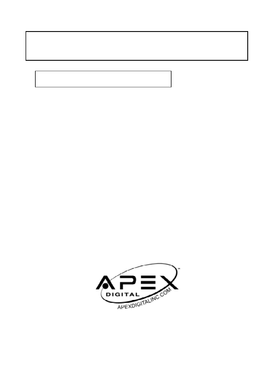 Apex Digital PF3220 User Manual | 25 pages