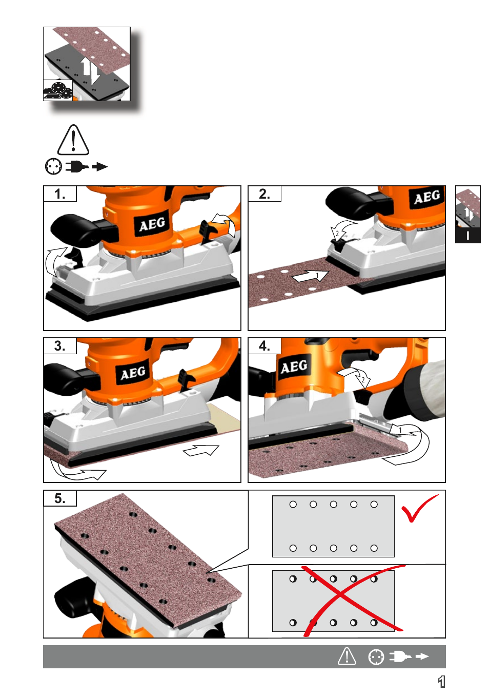 AEG FS 280 User Manual | Page 4 / 62