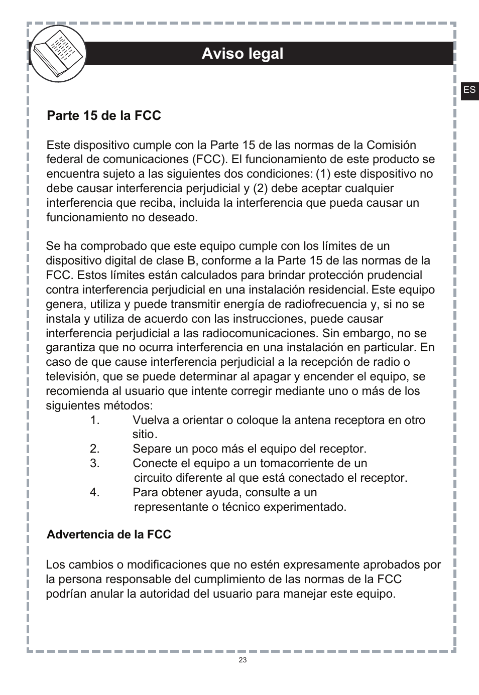 Aviso legal | Apex Digital DT150 User Manual | Page 48 / 48