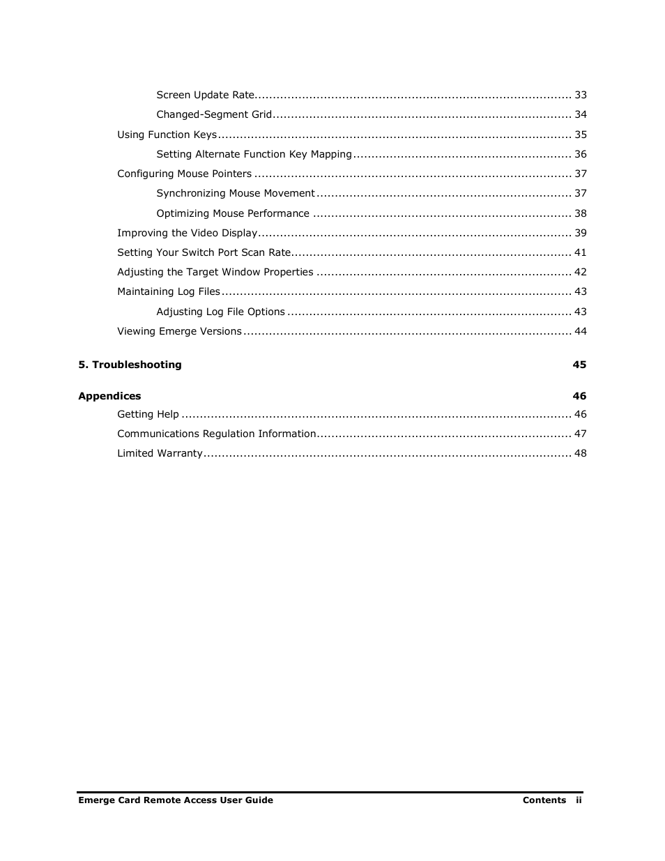 Apex Digital Apex EmergeCard Remote Access User Manual | Page 4 / 52