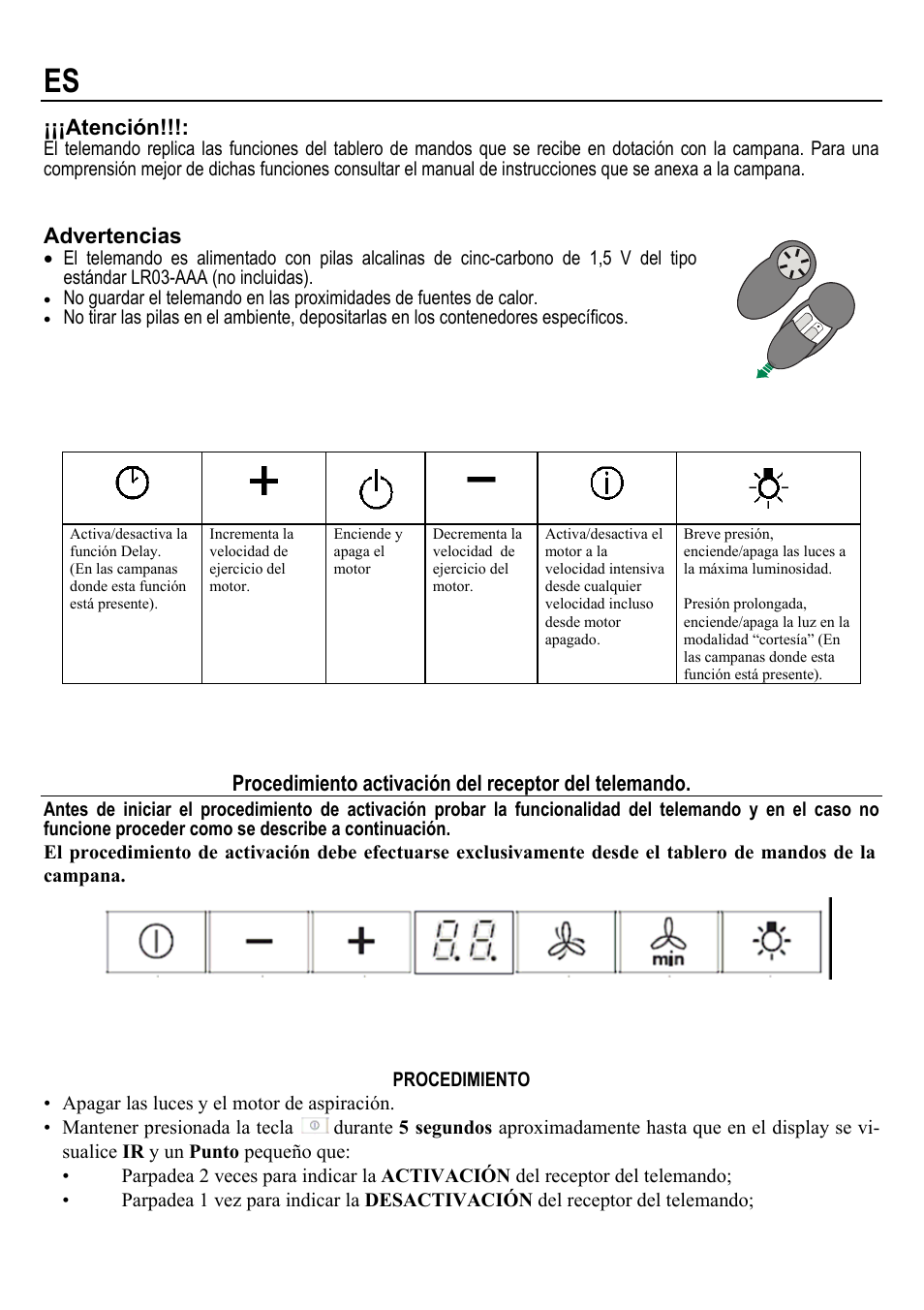 Atención, Advertencias | AEG X59143MD0 User Manual | Page 7 / 12